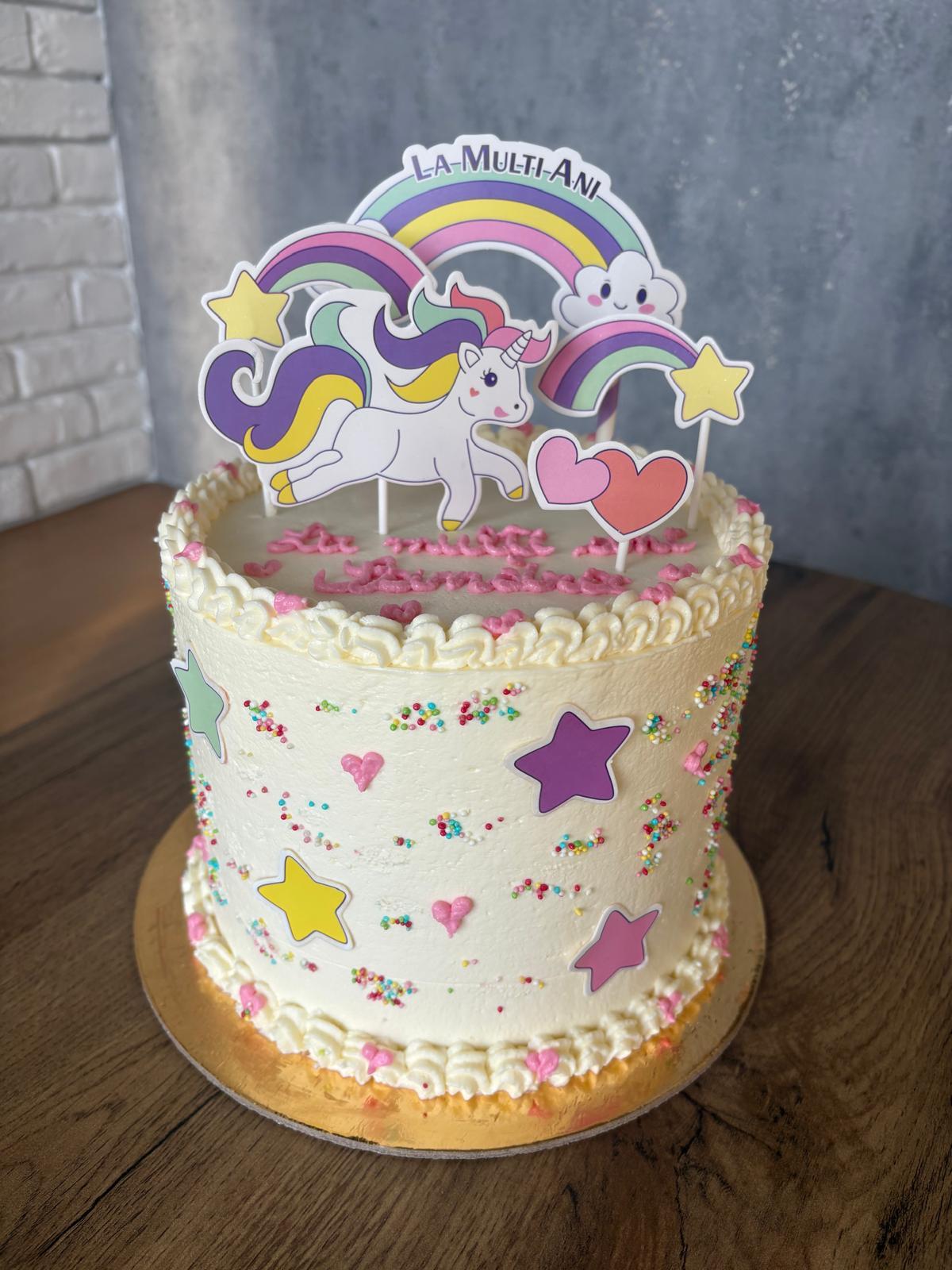Tort personalizat realizat de Patiferia Artizanal, Otopeni – model 20