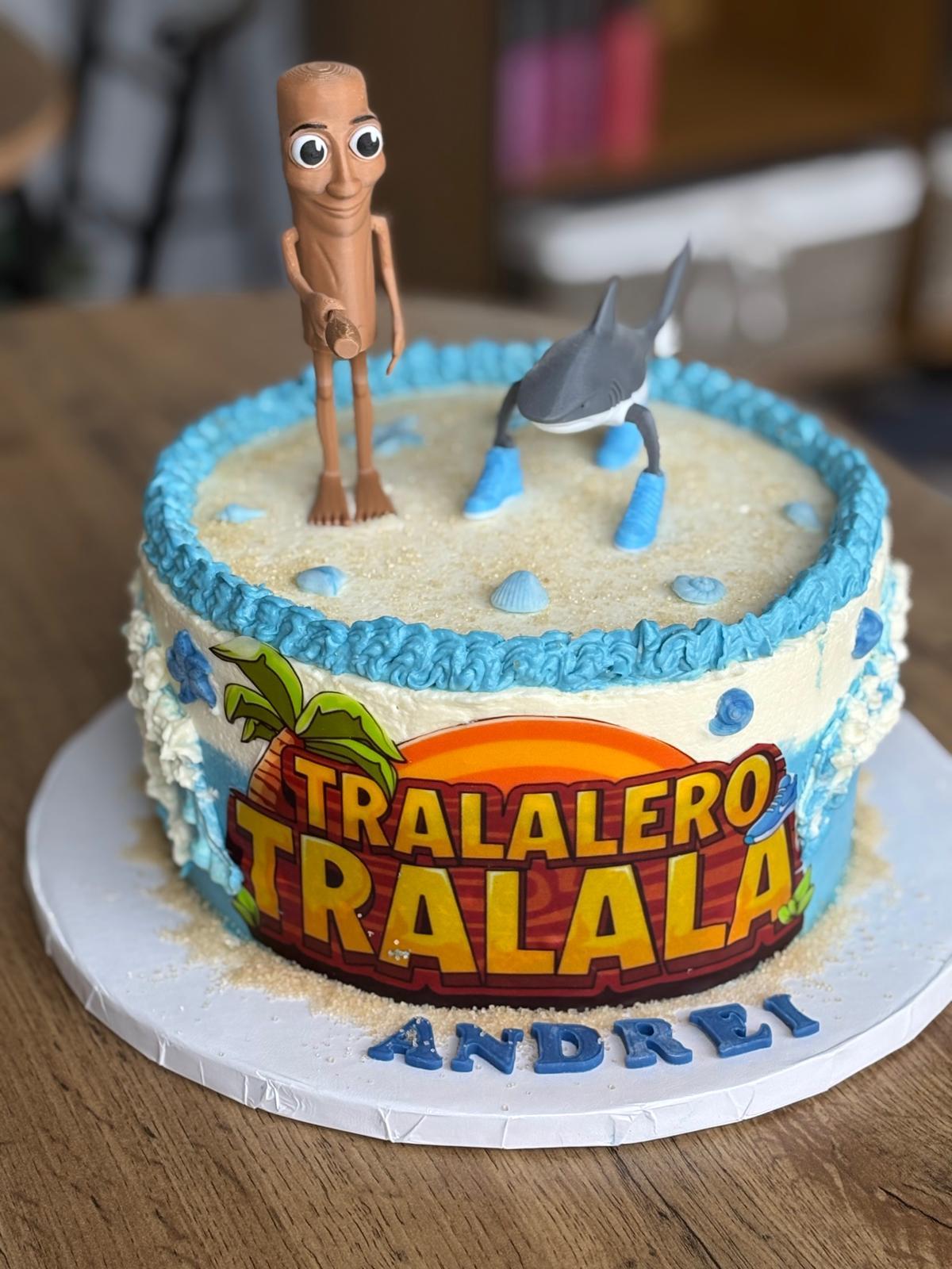 Tort personalizat realizat de Patiferia Artizanal, Otopeni – model 10