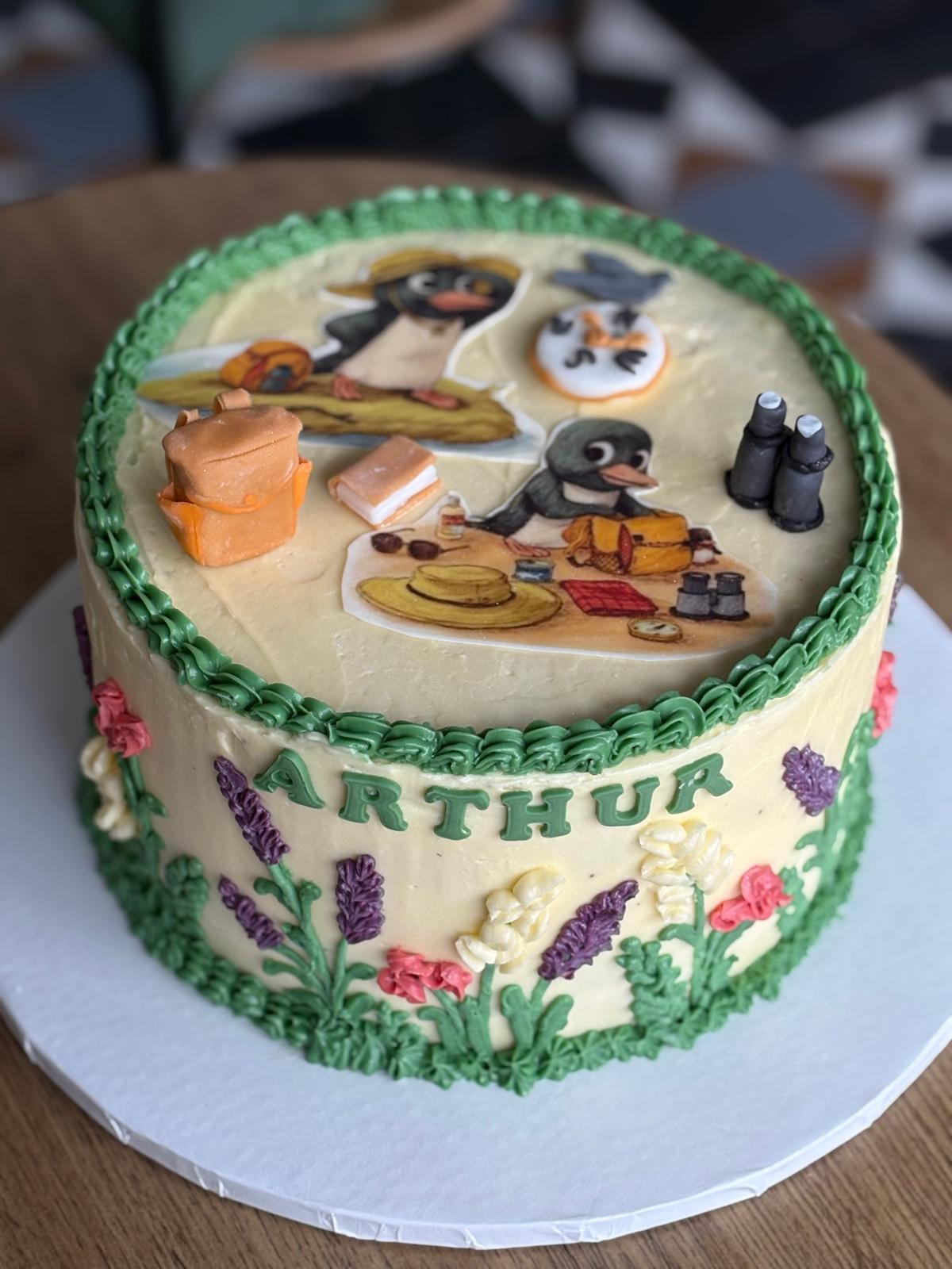 Tort personalizat realizat de Patiferia Artizanal, Otopeni – model 5
