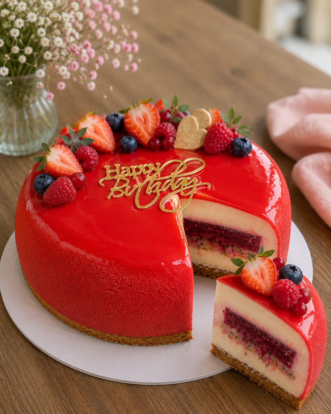 Tort Entremet Zmeura – kg